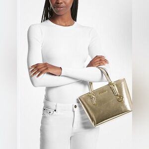 MICHAEL Michael Kors Gold Crossbody Bag
